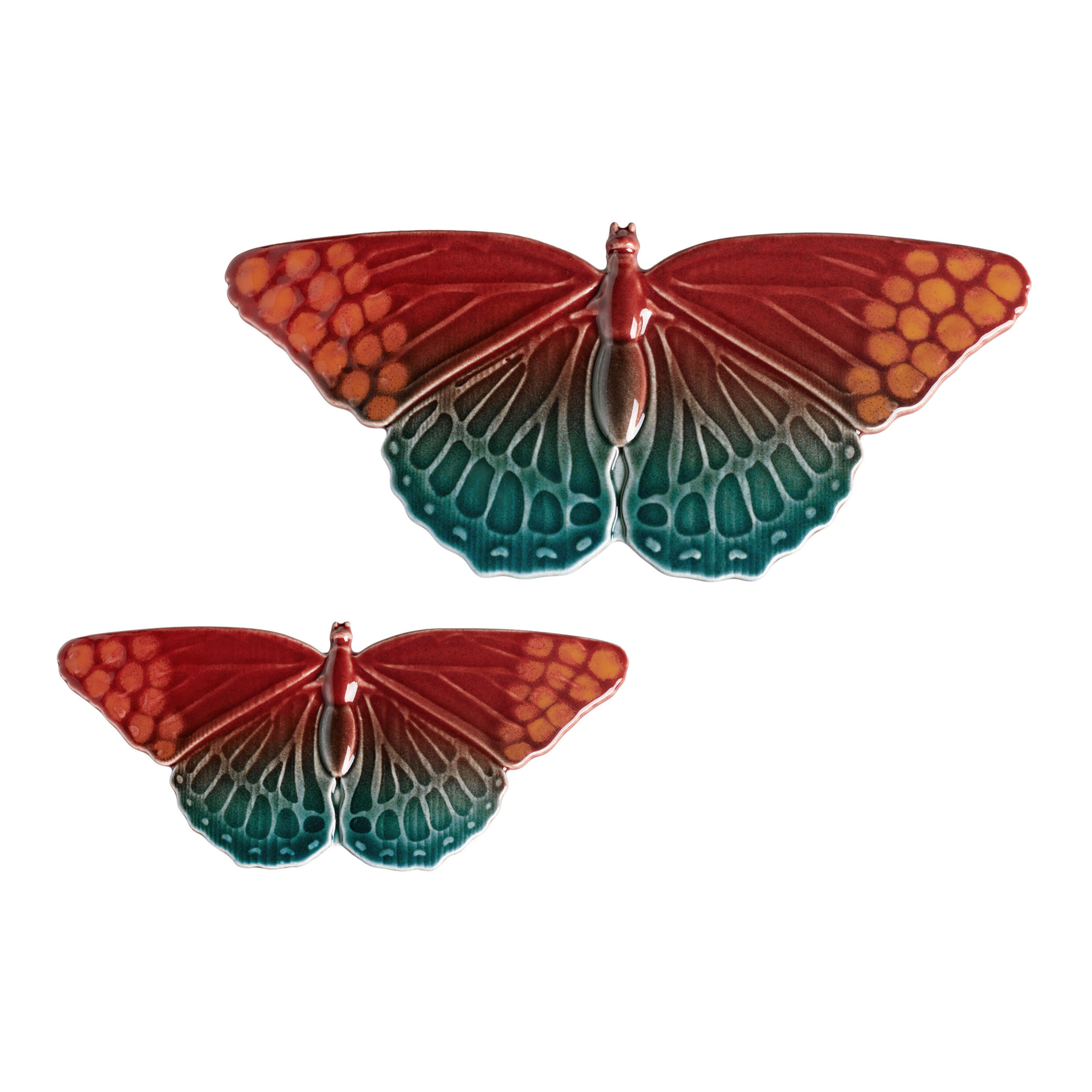 Horizon Butterflies, Set of 2 – Poole Pottery