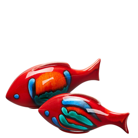 Volcano Pair of Poole Fish (Gift Boxed)